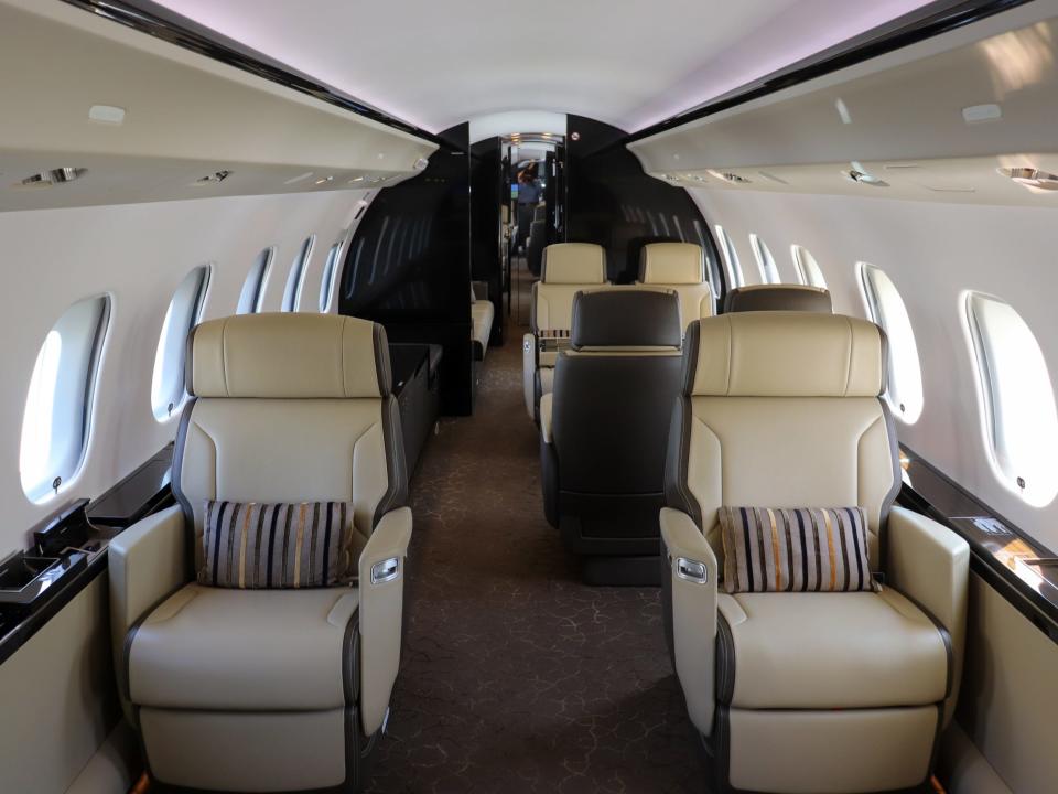 Bombardier Global 6500 private jet