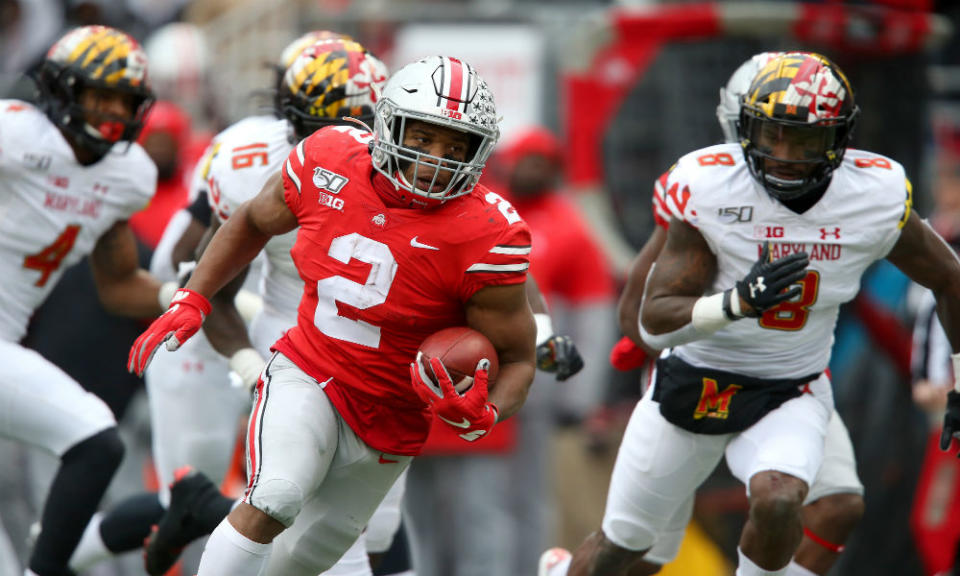 Ohio State goes as far in the CFP as J.K. Dobbins takes it