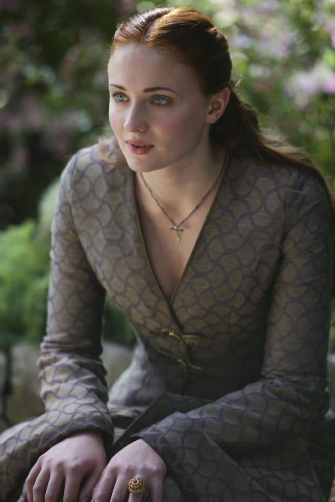 Sophie Turner in the "Game of Thrones" Season 3 finale, "Mhysa."
