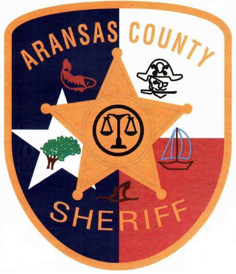The emblem of the Aransas County Sheriff Department.