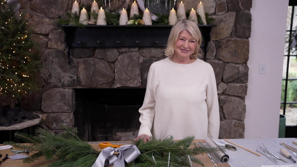 Martha Stewart shares some decorating ideas for the holidays.  / Credit: CBS News