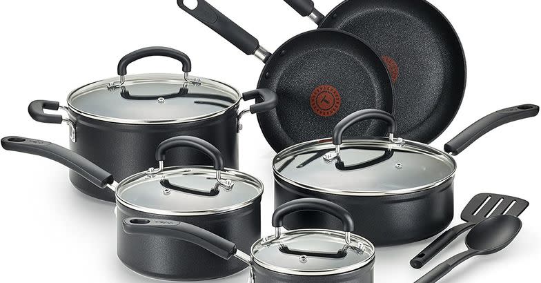 New Cookware: T-fal Titanium Advanced Nonstick Cookware Set