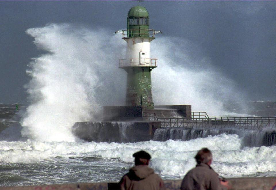 A violent North Sea storm inspired Wagner's Der Fliegende Hollander - EPA