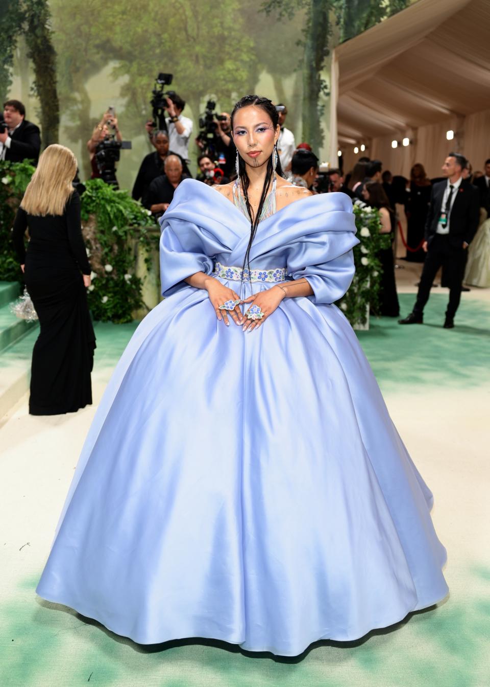 Quannah ChasingHorse, met gala