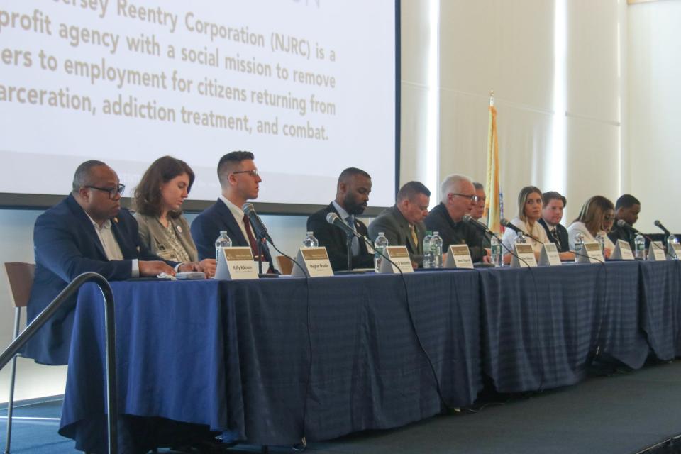 Guest panelists at the 2022 New Jersey Reentry Corporation's Reentry Conference, which is happening again on April 6 at Saint Peter's University in Jersey City.
