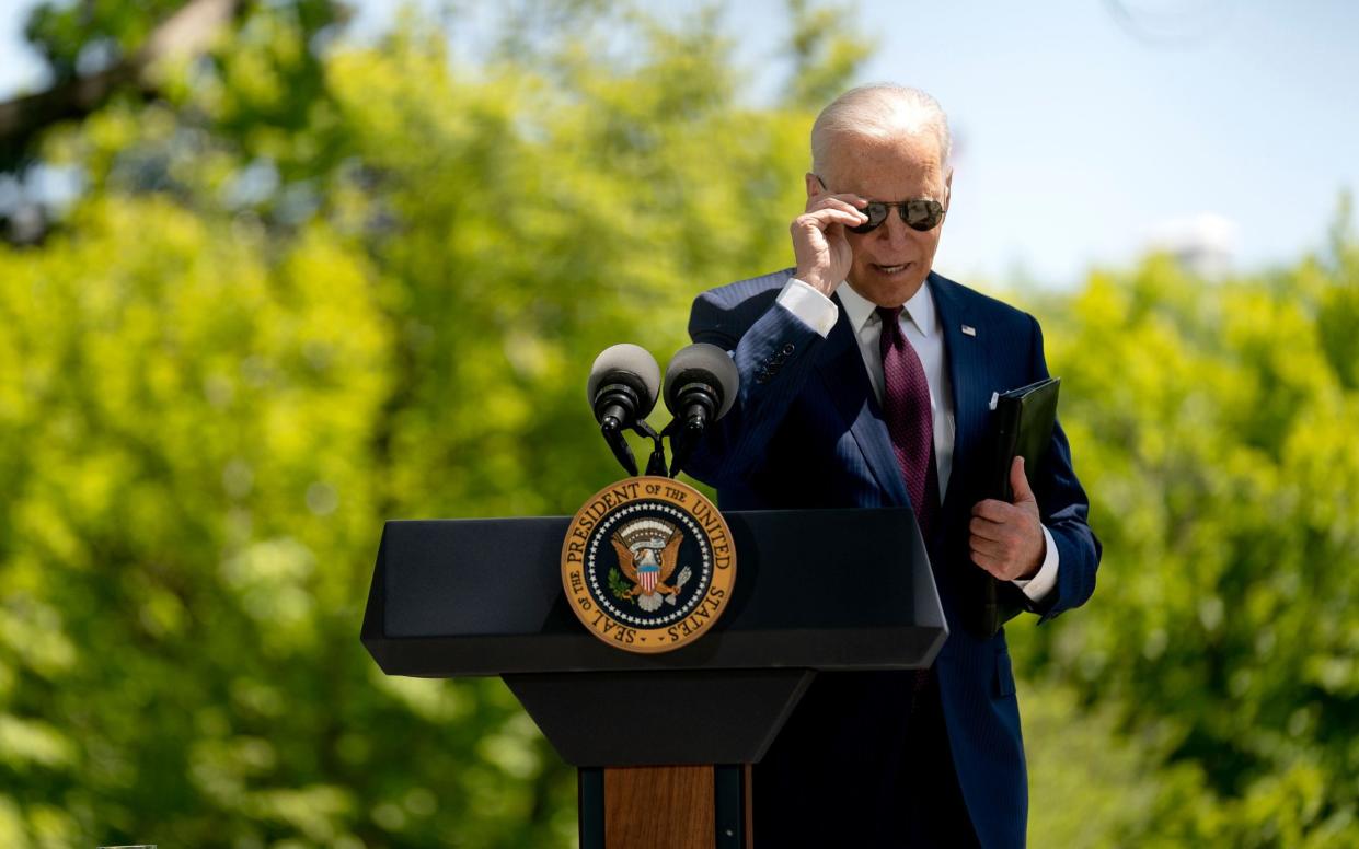 Joe Biden will also set out a wave of measures in his $1.8 trillion "American Family Plan" - EPA