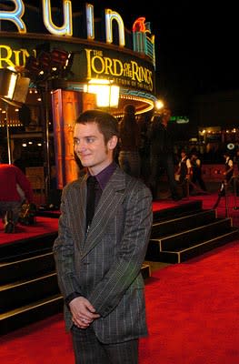 Elijah Wood at the LA premiere of New Line's The Lord of the Rings: The Return of The King