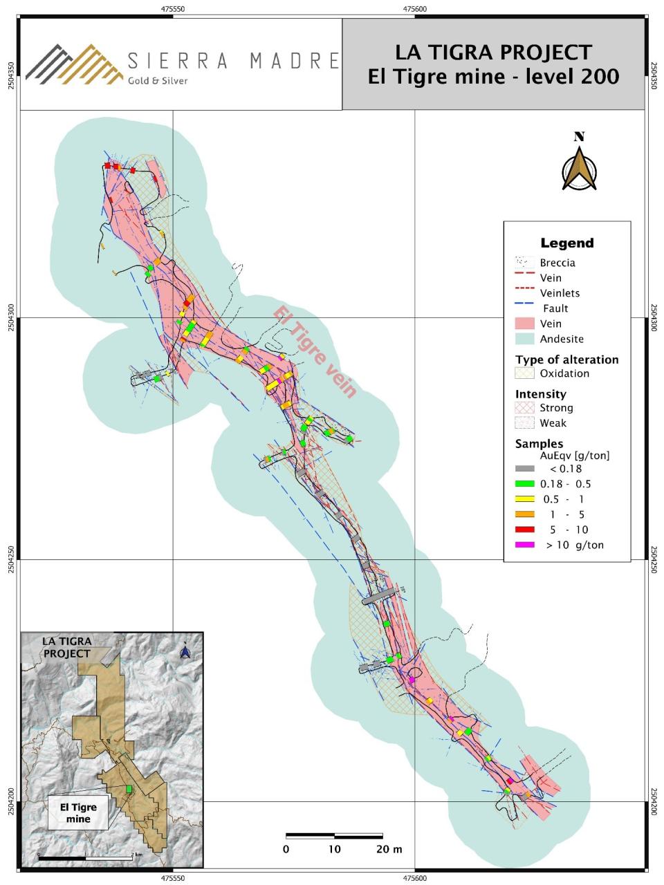 Sierra Madre Gold and Silver, Thursday, May 12, 2022, Press release picture