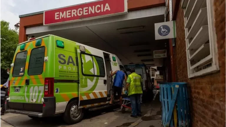 El niño fue trasladado por personal del SAME (Foto de archivo)