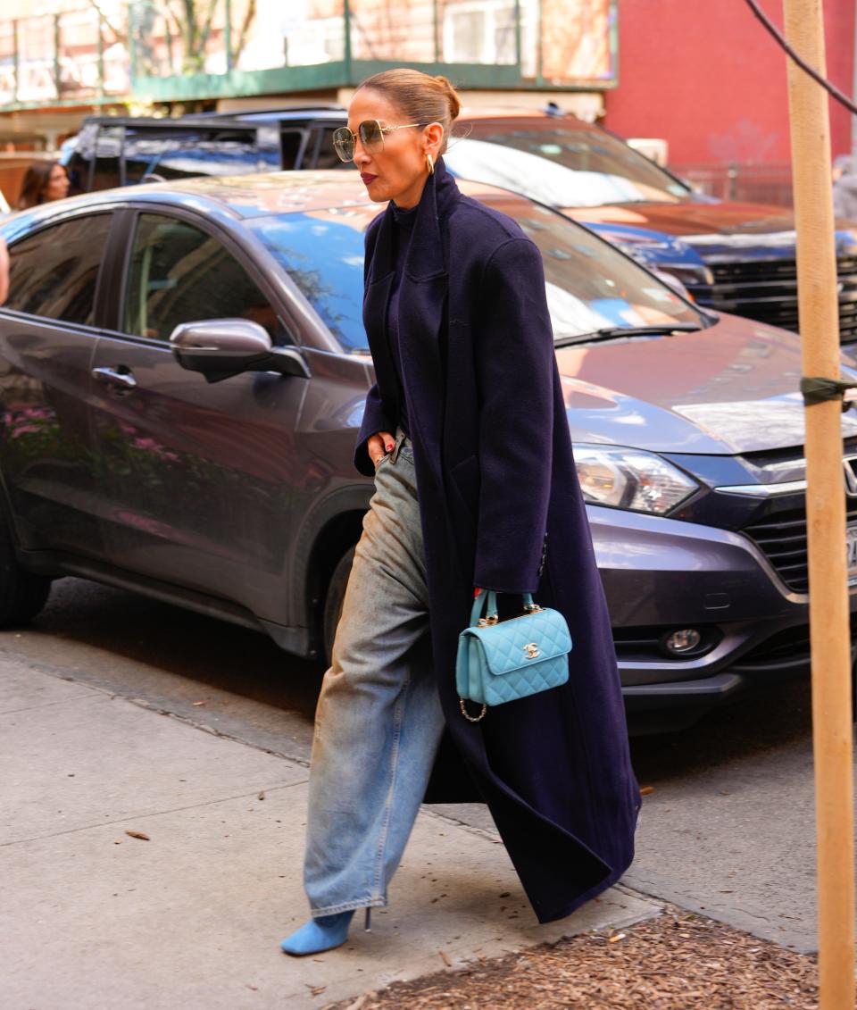 Jennifer Lopez on April 7, 2024, in New York City