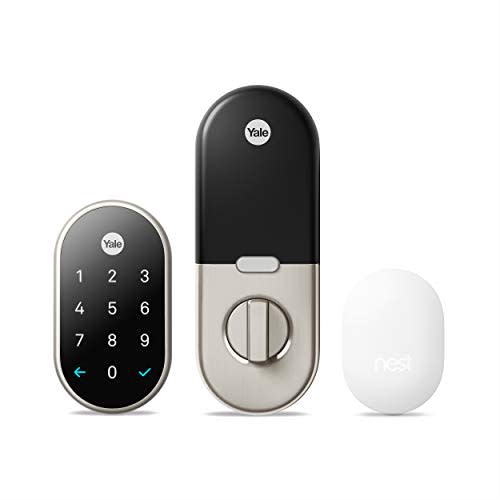 Google Nest x Yale Lock - Tamper-Proof Smart Lock for Keyless Entry - Keypad Deadbolt Lock for…