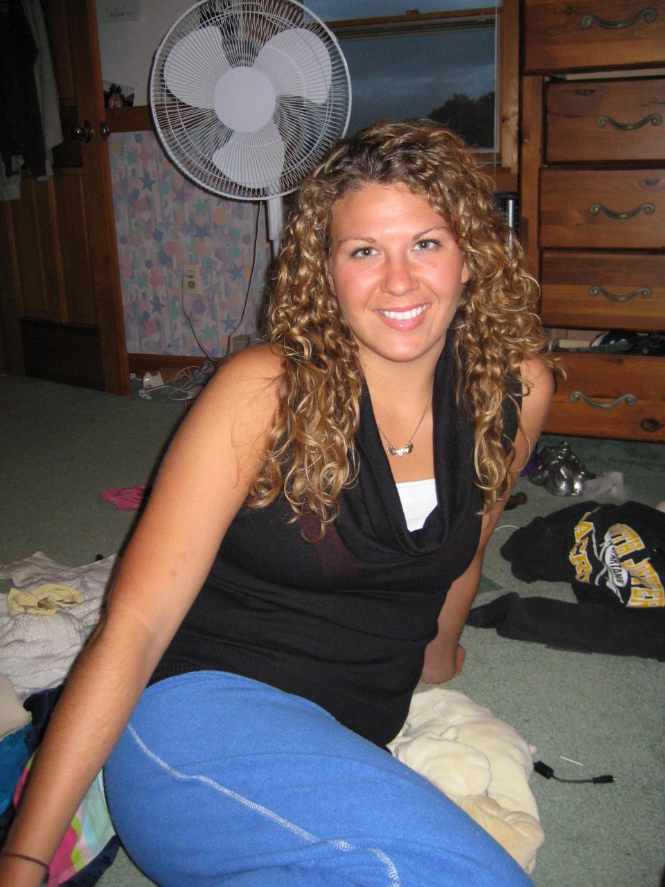 Cappon in July 2007, just before she was diagnosed