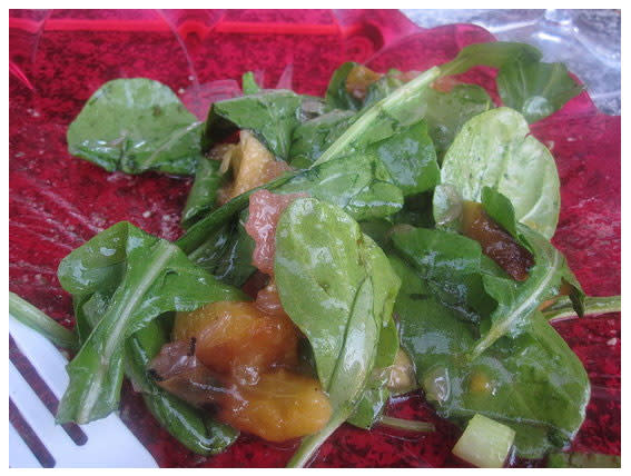 Grilled Peach Salad