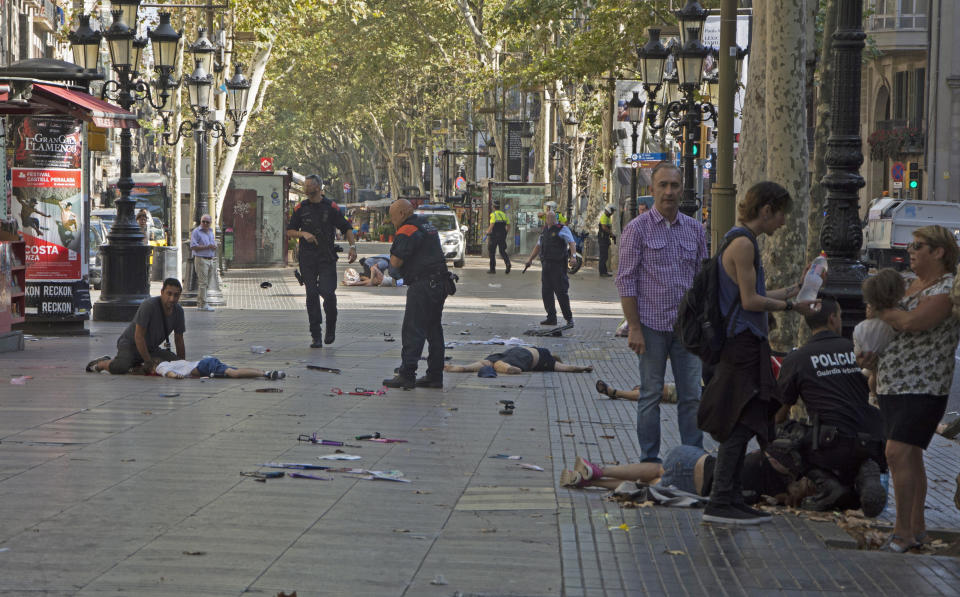 Deadly van attack in Barcelona claimed by ISIS