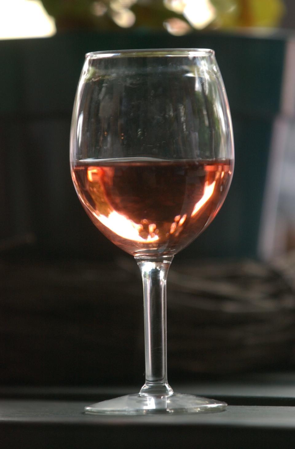 A wine glass. STARNEWS FILE PHOTO