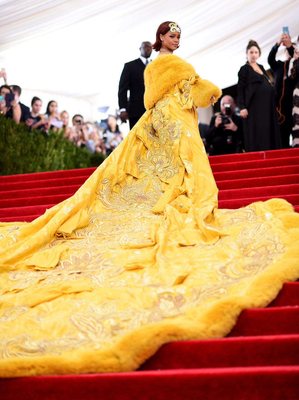 Rihanna at the "China: Through The Looking Glass" Costume Institute Gala in 2015