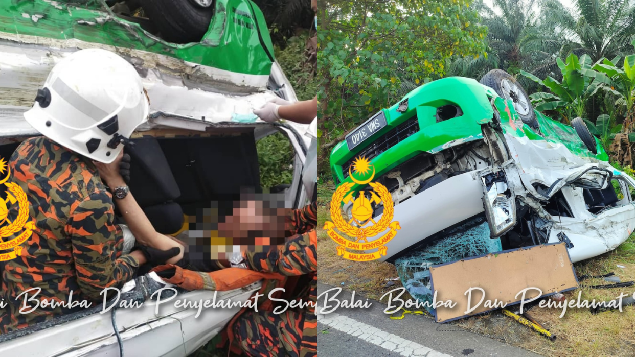 One Singaporean and one Vietnamese national were killed, while five others were injured, including an 11-year-old girl, in a tour van-lorry crash in Sabah