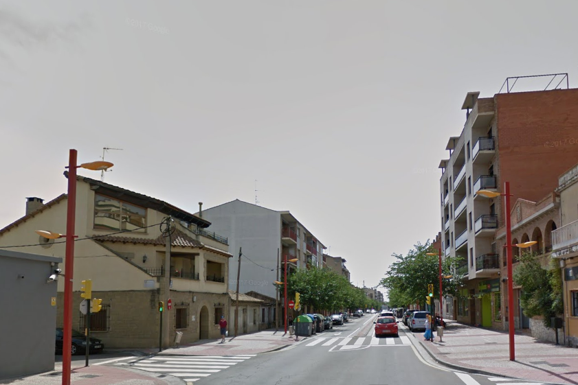 The incident is said to have happened in Avenida de Logroño: Google Images