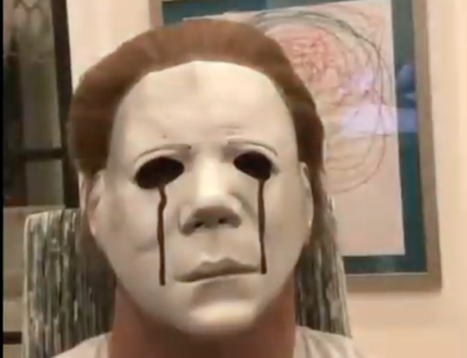 LeBron James as Michael Myers