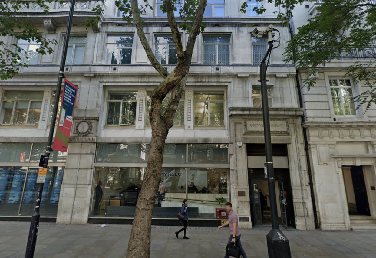 The case is being heard by the London Central Employment Tribunal. (Google Maps)