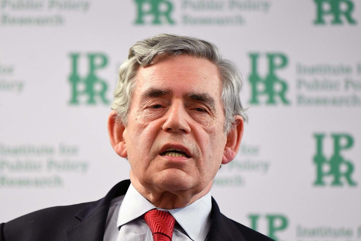 Gordon Brown, who is to say the UK needs to change fundamentally to stop Scotland opting for independence: PA