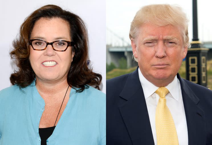 Rosie O&#39;Donnell continues to be one of Donald Trump&#39;s biggest critics, but things just took a more personal turn. (Photo: Getty Images)