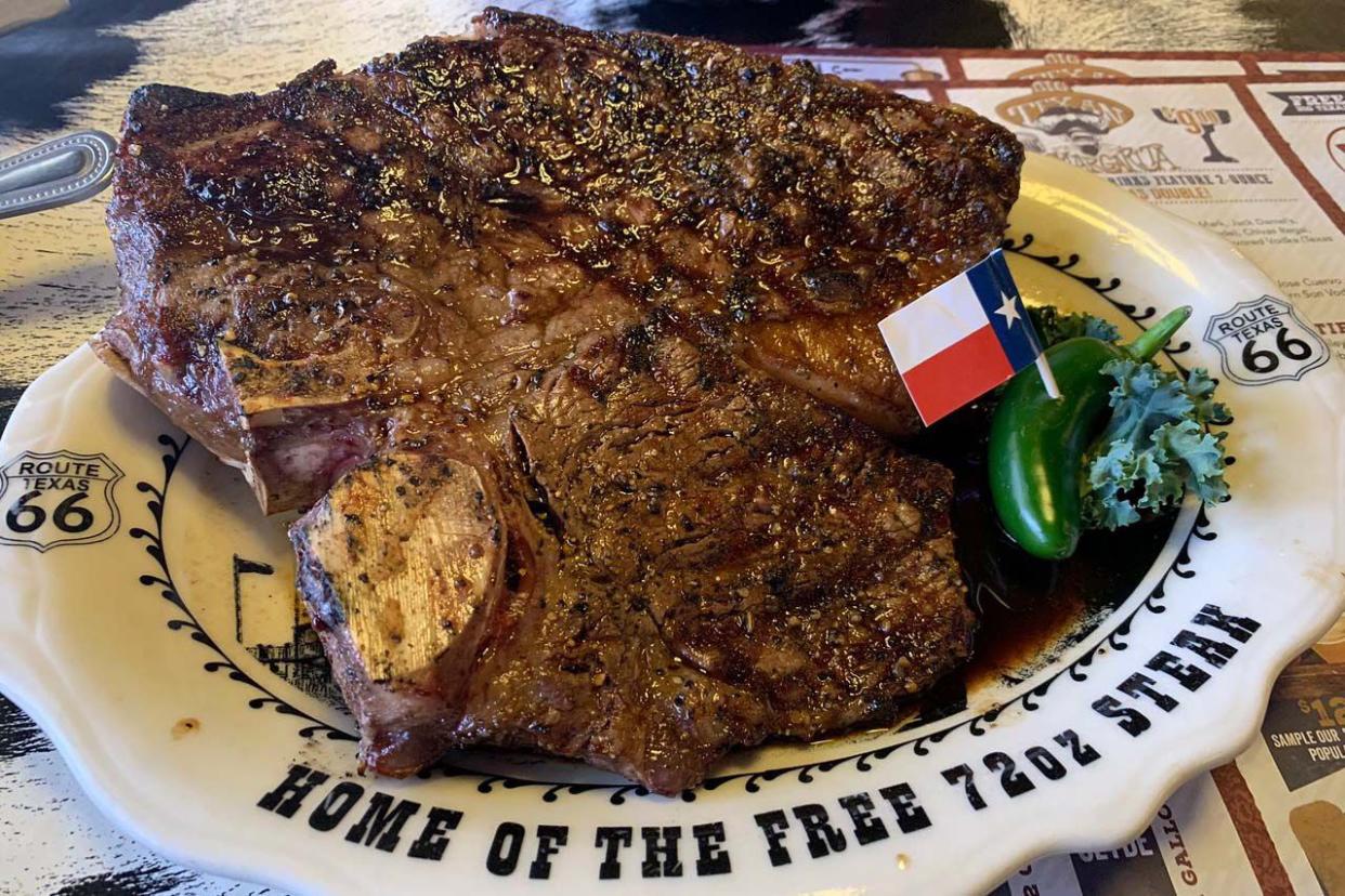 The Big Texan steak