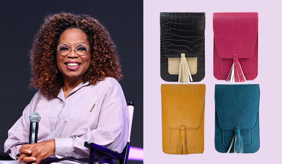 Oprah, four Harper bags