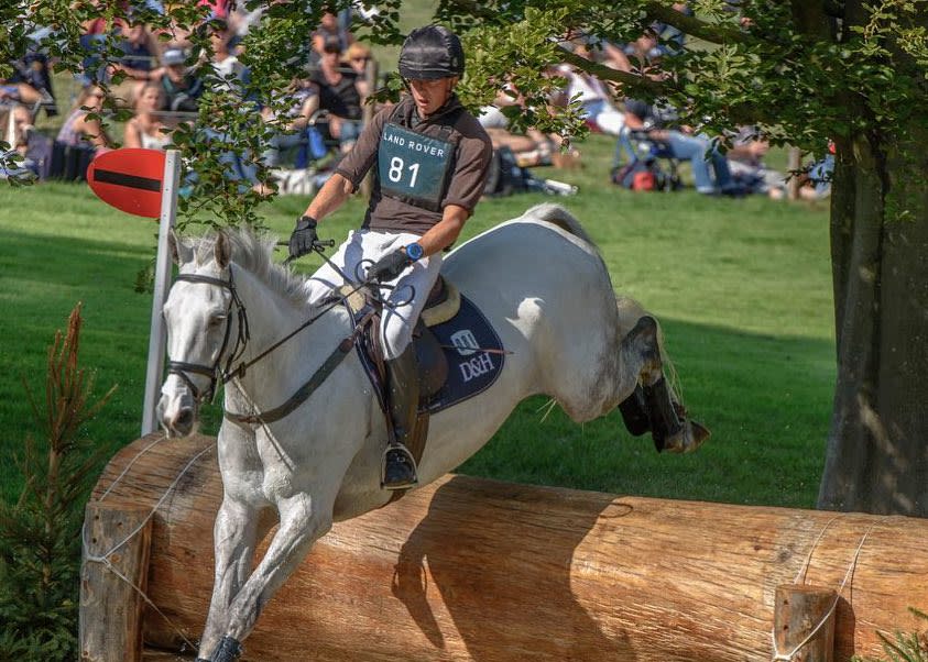 Richard Jones is hoping for a successful return to the Land Rover Burghley Horse Trial (picture supplied by Richard Jones)