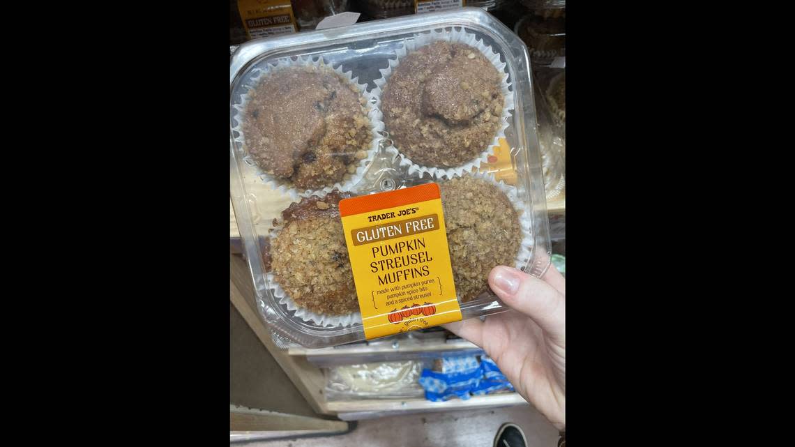 Gluten Free Pumpkin Streusel Muffins at Trader Joe’s on Wednesday, Sept. 28, at 2410 James St., Bellingham.