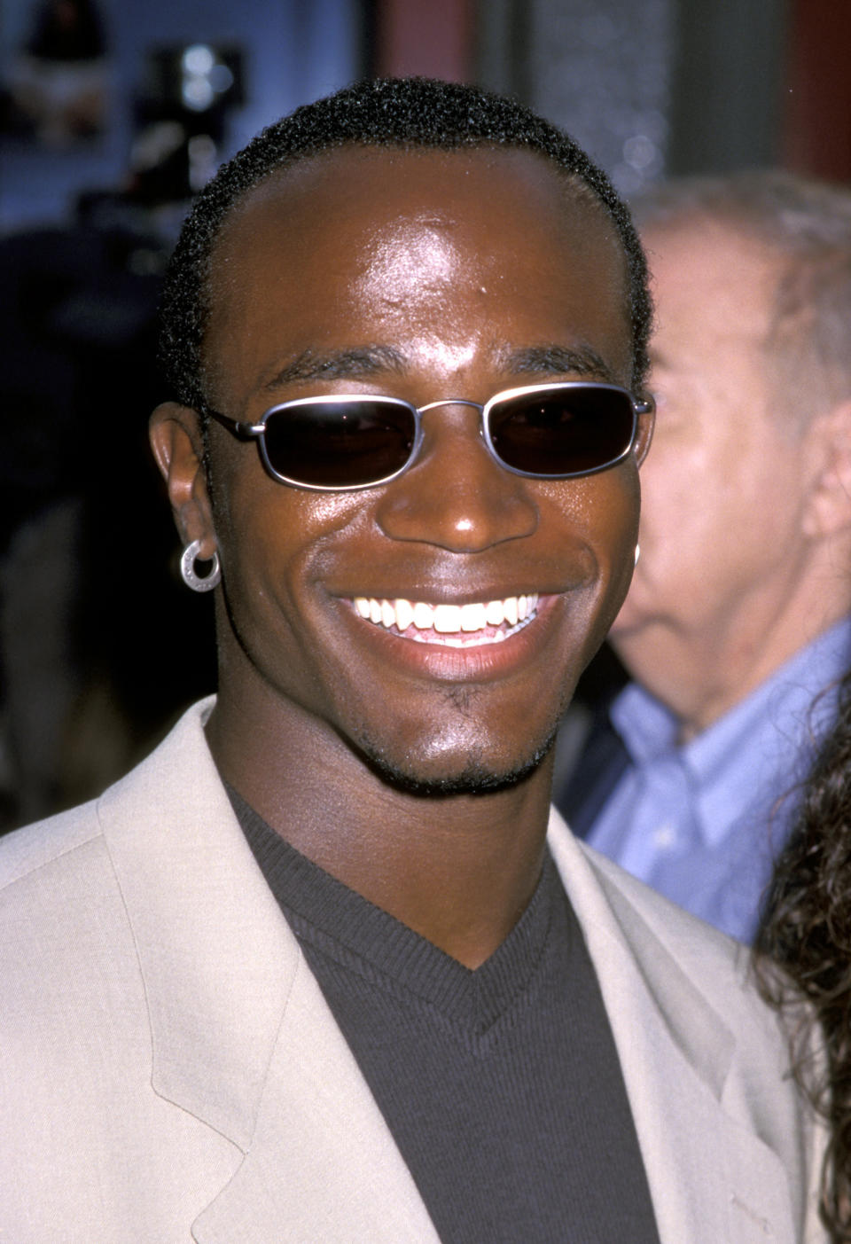 Closeup of Taye Diggs