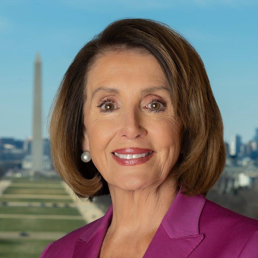 美國眾議院議長佩洛西（Nancy Pelosi）。   圖：翻攝自Nancy Pelosi/臉書