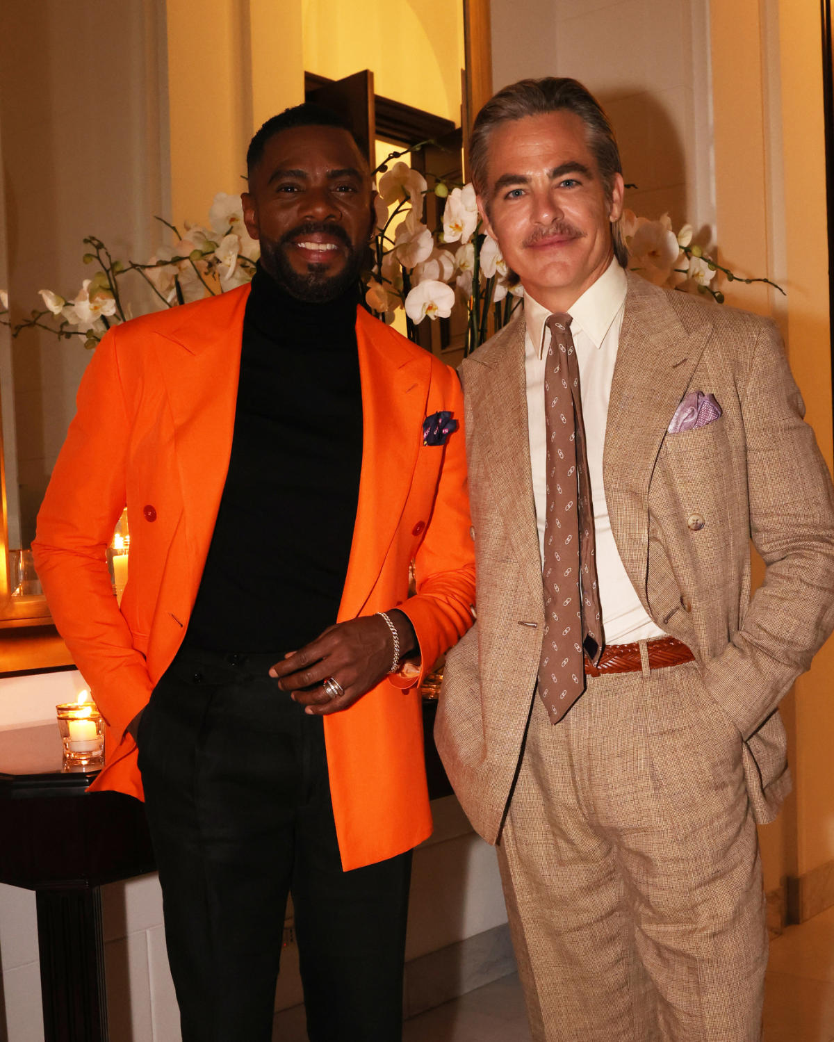 John Legend, Usher, Chris Pine, Colman Domingo Attend Ralph Lauren Dinner Party During Milan Fashion Week