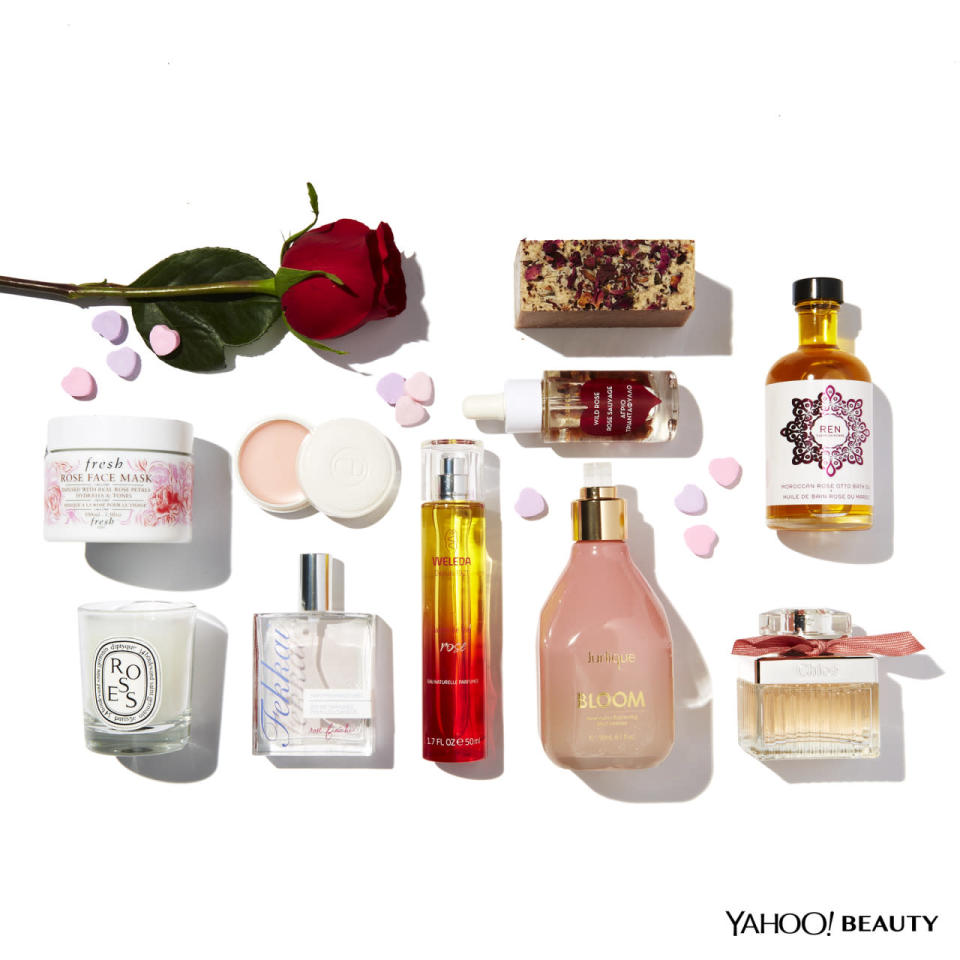 A Dozen Rose Products for Valentine’s Day