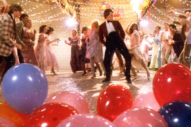 <p>CBS/Getty</p> Kevin Bacon in 1984's Footloose