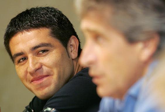 Pellegrini unlocked the enigma of Jiuan Román Riquelme, one of his generation's most gifted players (AFP/Getty Images)