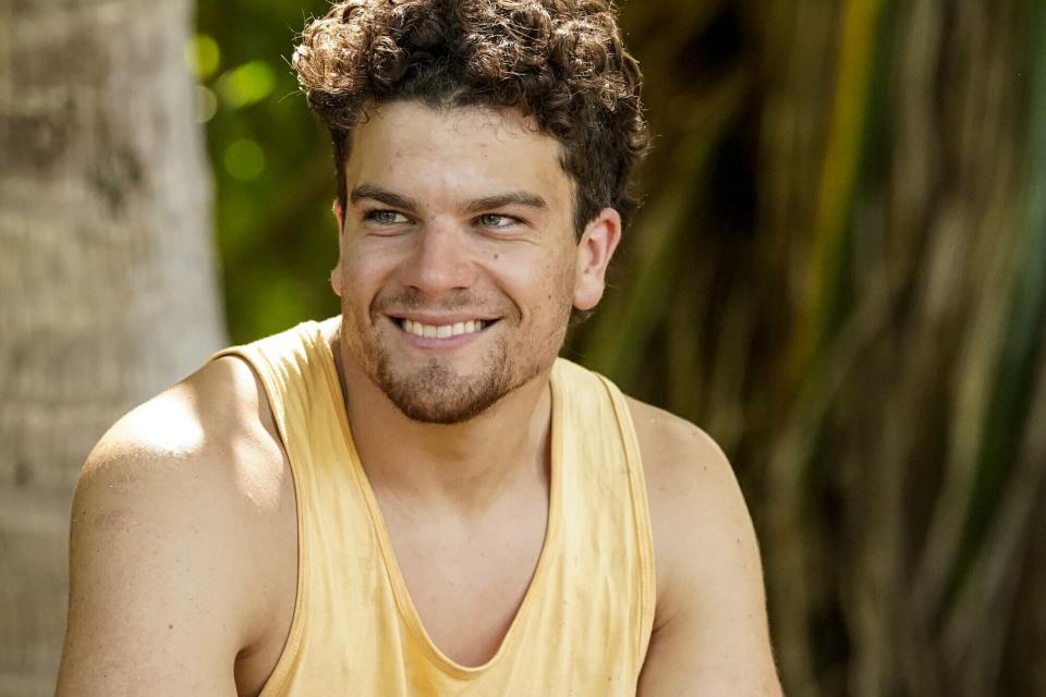 “Show No Mercy” – One tribe makes a strategic decision in this week’s immunity challenge that sends another tribe to tribal council. Also, one castaway’s paranoia and overconfidence risks leading them to their downfall, on SURVIVOR, Wednesday, Oct. 12 (8:00-9:00 PM, ET/PT) on the CBS Television Network, and available to stream live and on demand on Paramount+. Pictured (L-R): Sami Layadi. Photo: Robert Voets/CBS ©2022 CBS Broadcasting, Inc. All Rights Reserved.