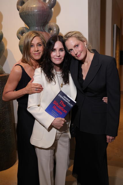 Jennifer Aniston, Courteney Cox and Ali Wentworth