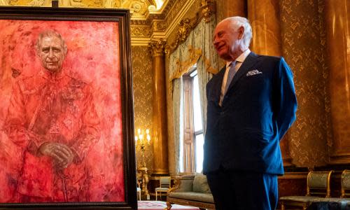 King Charles and his portrait