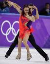 <p>Marie-Jade Lauriault and Romain Le Gac of France perform. REUTERS/Phil Noble </p>