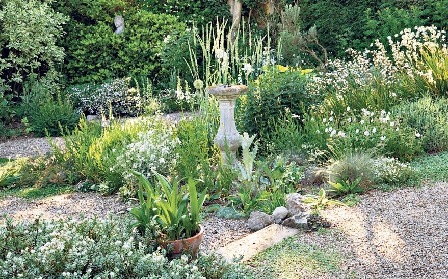 best colour scheme garden peaceful oasis white plants flowers uk 2021 expert tips - Marianne Majerus