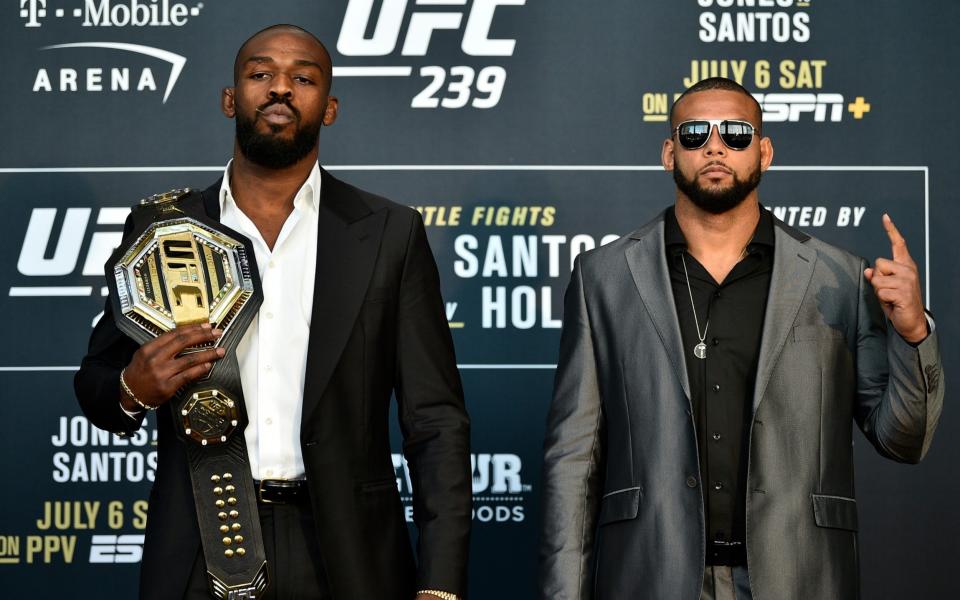 Jon Jones vs Thiago Santos is the night's main event - Zuffa LLC