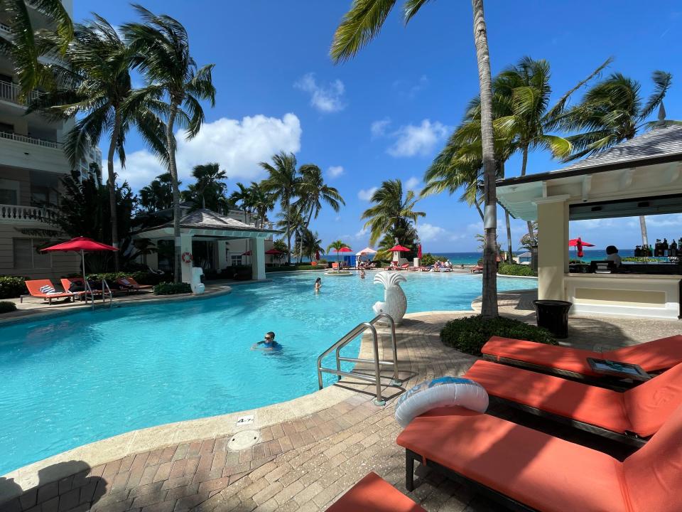 Jewel Grande outdoor pool in jamaica