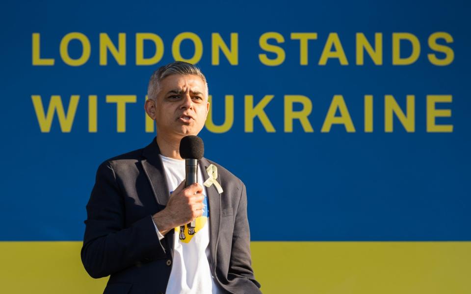 London Mayor Sadiq Khan's chosen charity for cars to the war zone is British-Ukrainian Aid