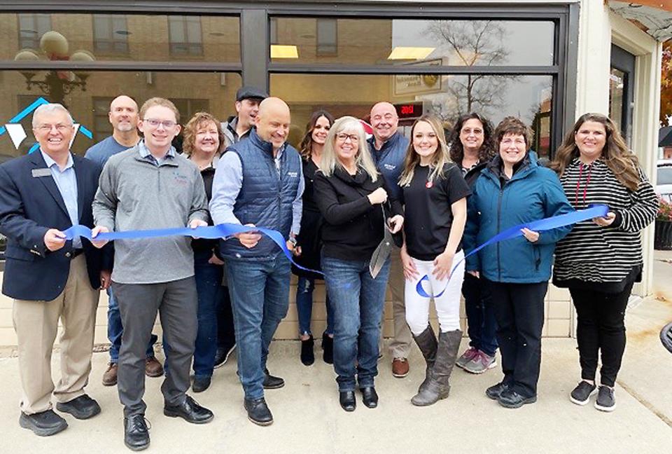 Ribbon Cutting at Vision Homes Group, RE/MAX Rising Team at 201 W. Madison St. in Pontiac.