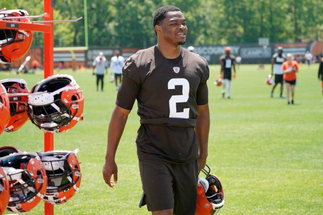 Browns' receiver Amari Cooper in OTAs after muscle surgery