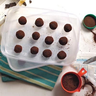 No-Bake Mocha Bonbons