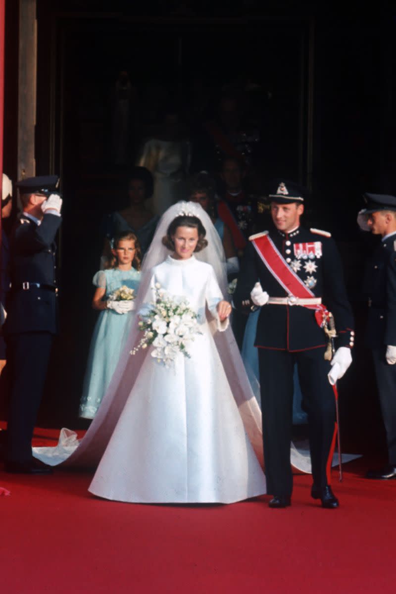 1968: Crown Prince Harald V of Norway and Sonja Haraldsen