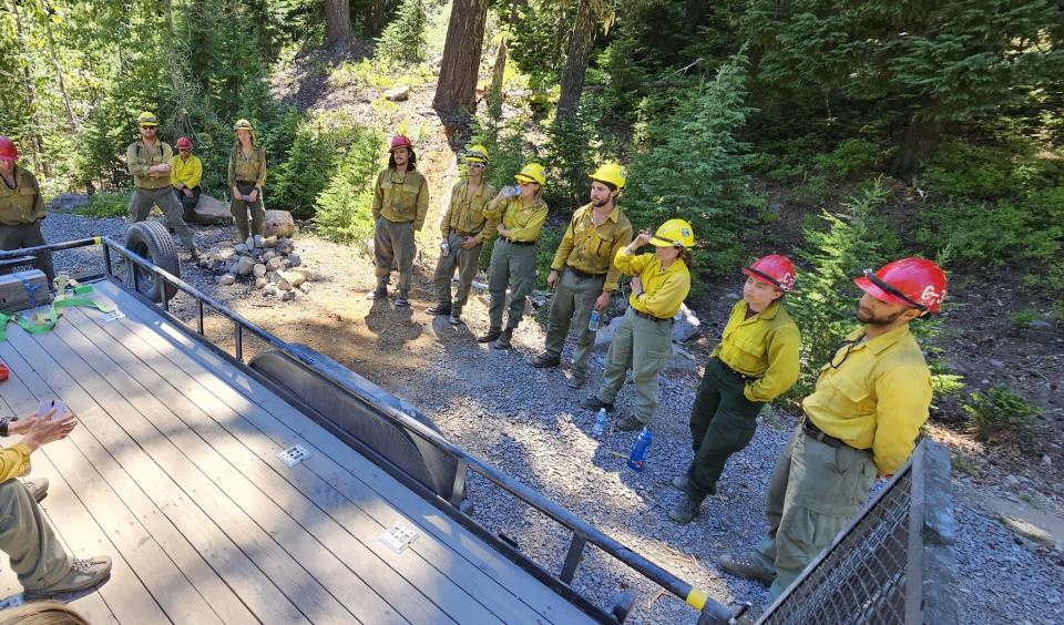 One of the medical resources working on the Boulder Fire was the Blackwoods Rapid Extrication Module. This resource was assigned to Division E, the eastern perimeter of the fire.