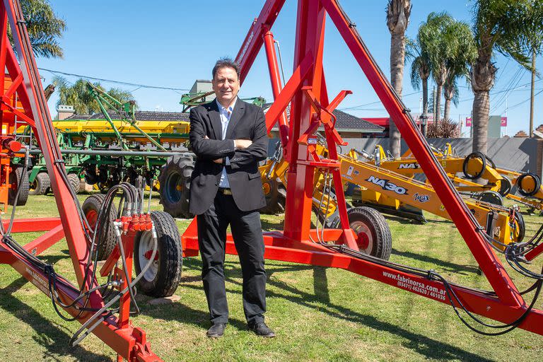 El presidente de la Cámara Argentina de Fabricantes de Maquinaria Agrícola (Cafma), Eduardo Borri
